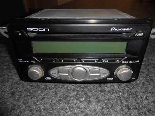 06 scion xa xb cd player radio t1806 oem