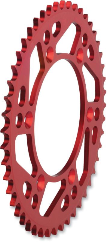 Aluminum rear sprocket - red - 54t, sprocket teeth: 54, sprocket position: rear