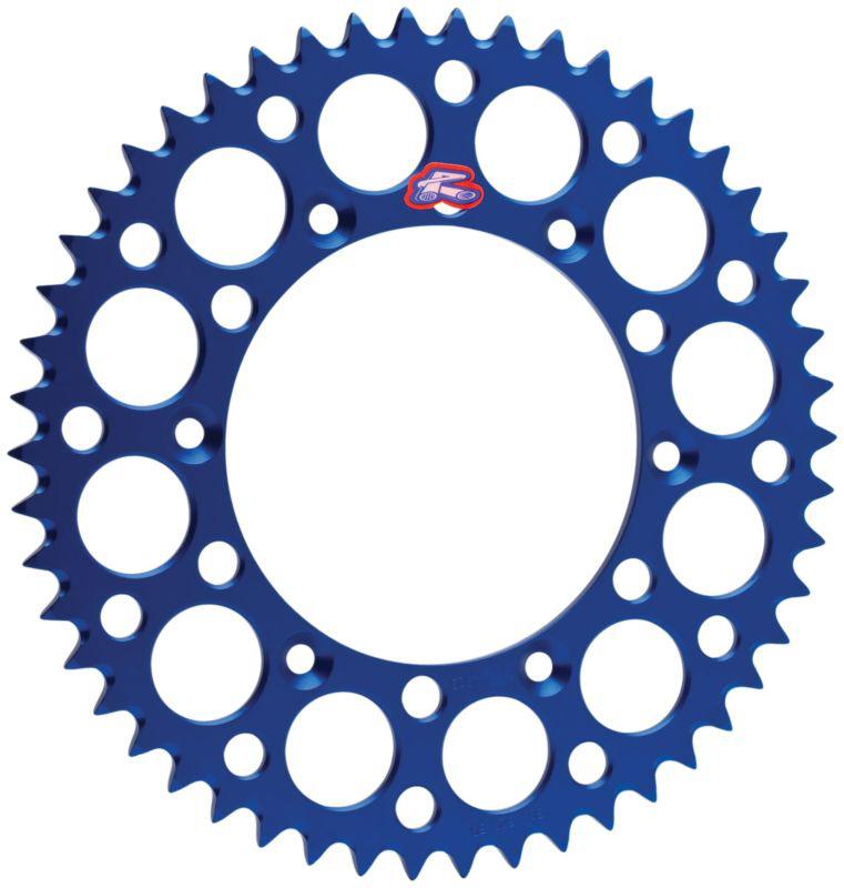 Renthal ultralight rear sprocket - blue - 49t  150u-520-49gbbu