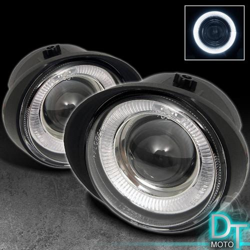 02-06 altima murano fx35 fx45 halo projector fog lights lamps +switch+relay pair