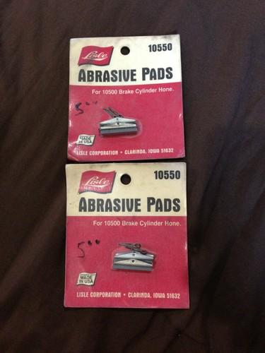 Lot of 2 lisle 10550 abrasive pads