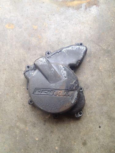 08 ktm xcf ignition (left) side  case