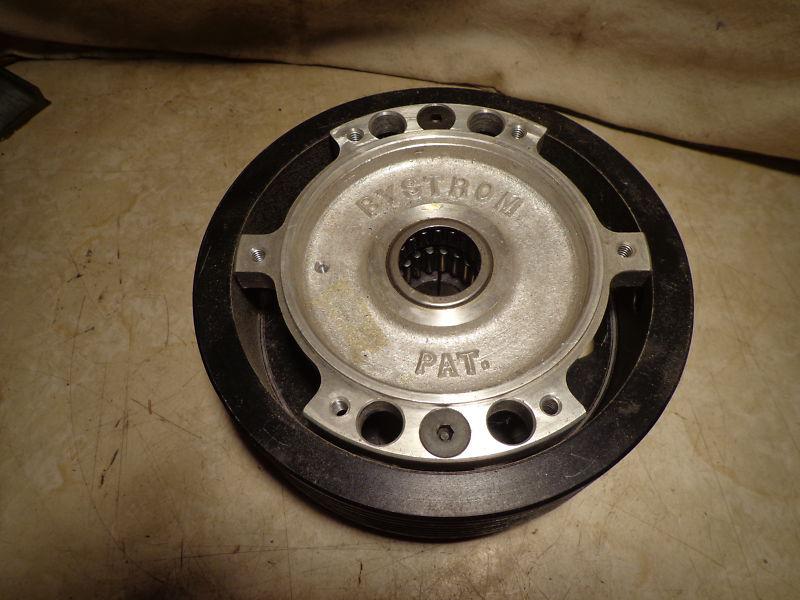 Vintage go kart nos bystrom 25mm axle clutch drum hub parts cart