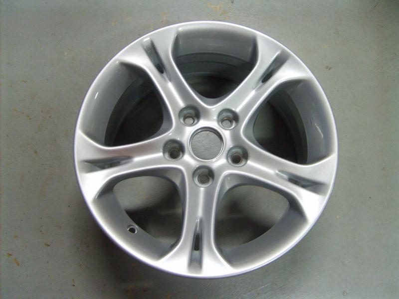 2004-2008 mazda rx8 wheel, 16x7, 5 spoke full painted silver