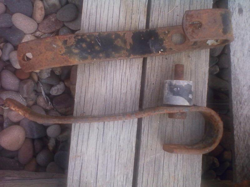 Mg td **bumper brackets set** original from 1951 mg - hard to find