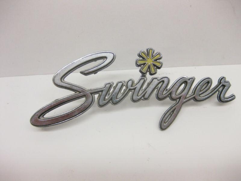 1970 1971 1969 dodge dart swinger emblem #3446102 very nice cool car art too