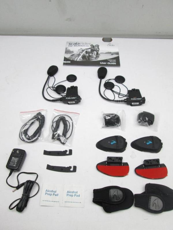 Scala-rider-cardo q2 multiset-pro communication system - dual