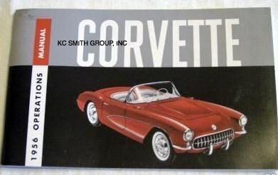1956 corvette owners manual