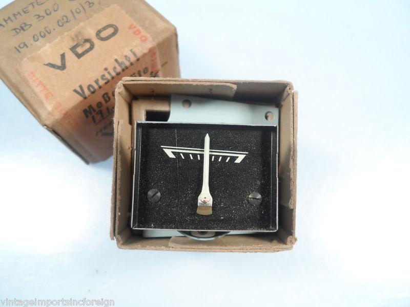 Mercedes benz 300c new old stock vdo brand ammeter  02/0/3