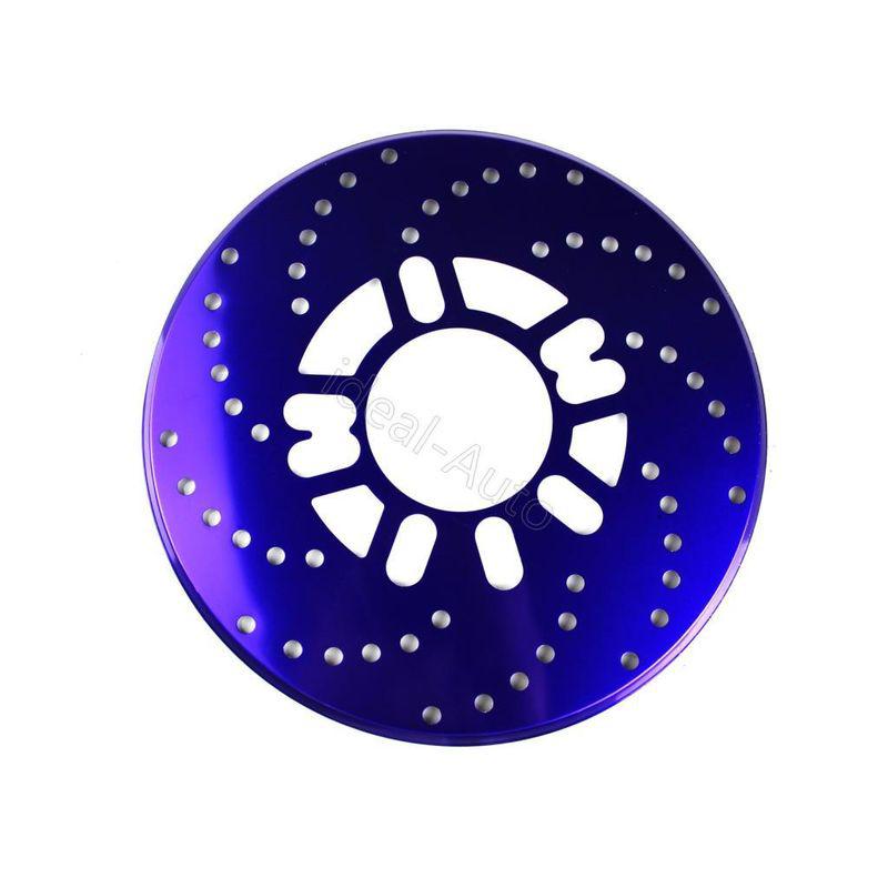 New purple universal aluminum disc brake rotor racing cover drum decorative 