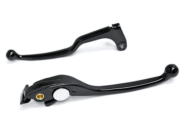 Brake + clutch hand lever black replacement set for 2002-2003 honda cbr 954rr