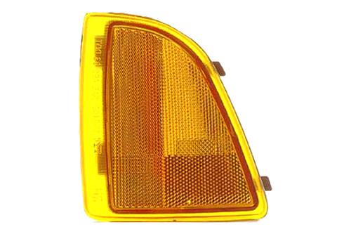 Replace gm2550142v - 94-97 gmc sonoma front lh marker light