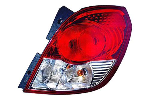 Replace gm2801227 - 08-09 saturn vue rear passenger side tail light assembly
