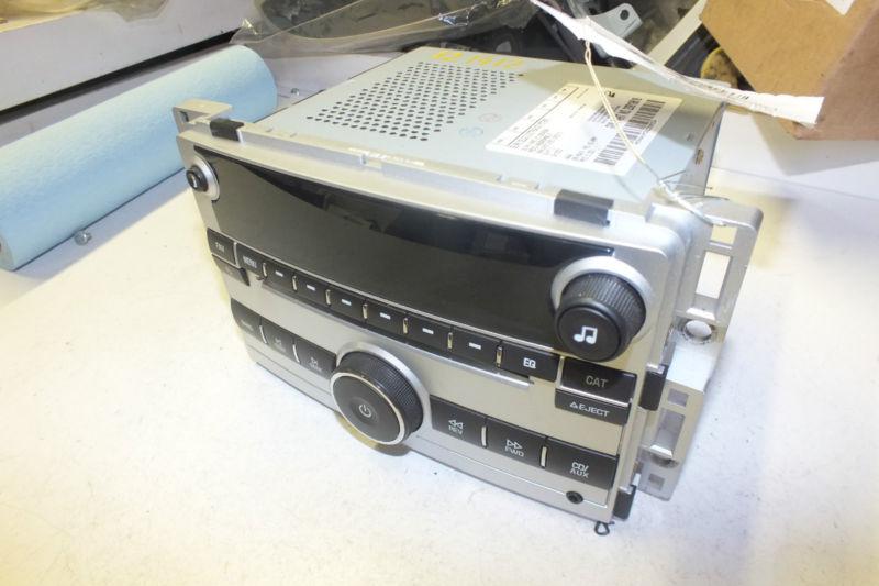 2011  chevrolet malibu mp3 cd radio 20919616 oem m