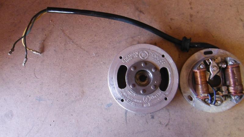 1965 suzuki hillbilly k10 k11 k15 flywheel magneto stator