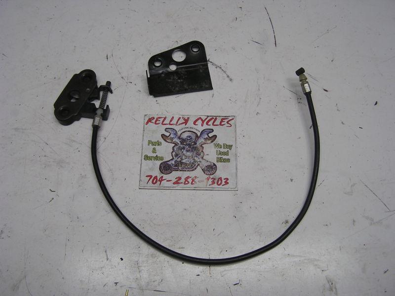 225  kawasaki ninja zx 600 750 seat latch with cable 