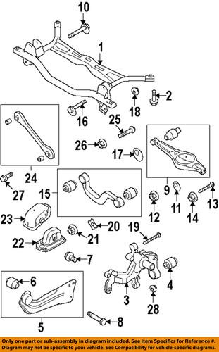 Volkswagen oem 1k0505553a suspension control arm bushing/control arm bushing