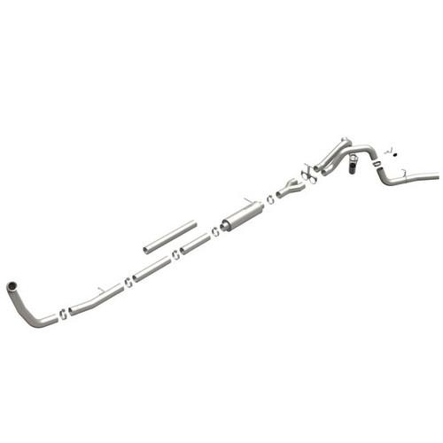 Magnaflow 17901 ford diesel 7.3l diesel, 4in dual pro series performance exhaust