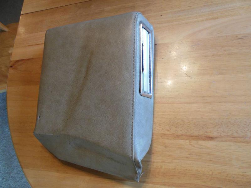 Olds toronado rear seat side armrest panel