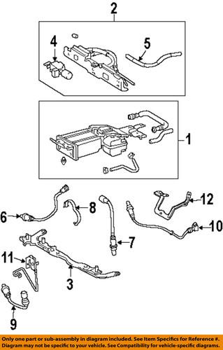 Toyota oem 7774048140 vapor canister