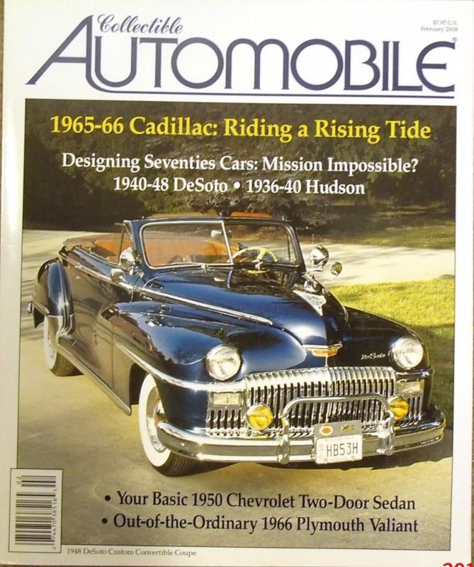 1965-66 cadillac 1936-40 hudson 1940-48 desoto 1950 chevy '58 willys fire truck