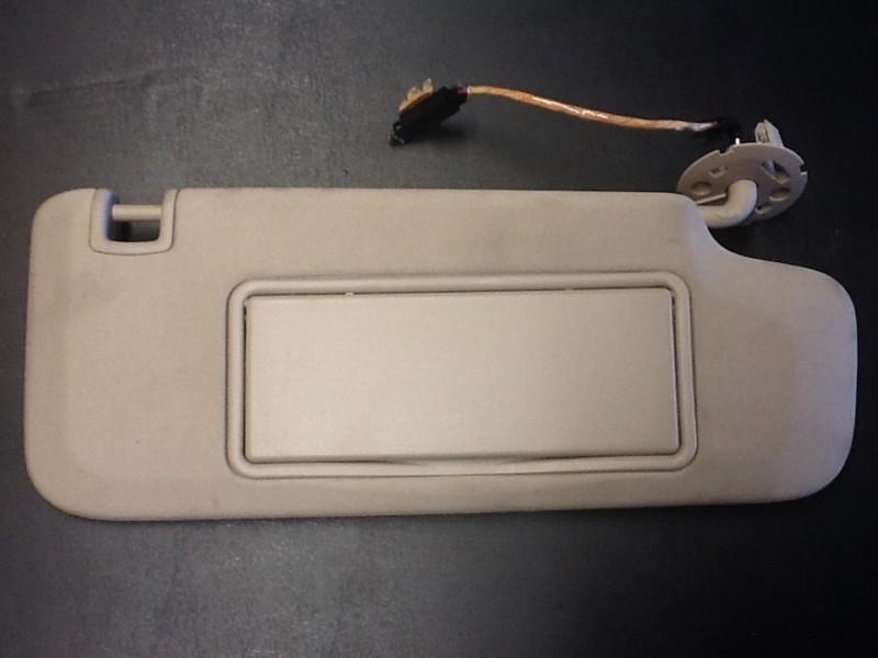 2007 07 saturn aura replacement sun visor right passenger side beige