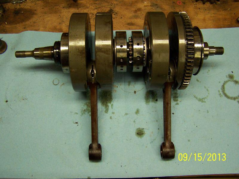 Yamaha xs650 xs 650 engine crankshaft crank shaft 1978