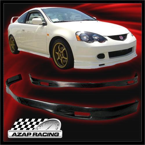 2002 03 04 spoon poly-urethane front bumper lip spoiler bodykit for acura rsx