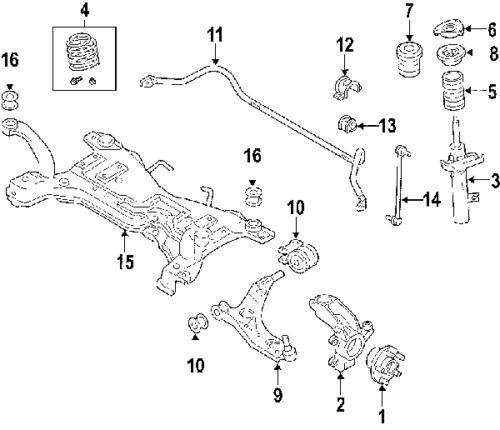 Volvo 31277595 genuine oem factory original strut