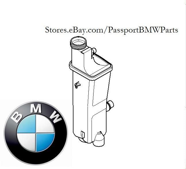 Bmw oem new cooling expansion tank e53 x5 4.4i n62 engine, 4.8is 17137501959