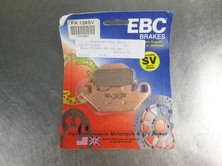 Ebc motorcycle brake pad ebc fa128sv new