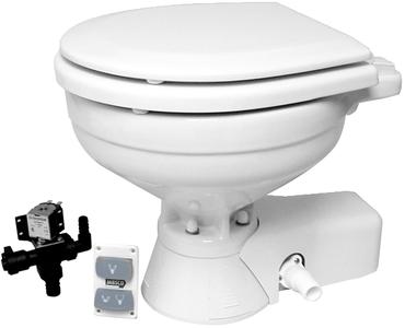 Itt jabsco 372450092 quiet flush toilet w/pump 12v