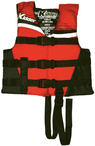 Kent vest deluxe child red/black 4601-9317