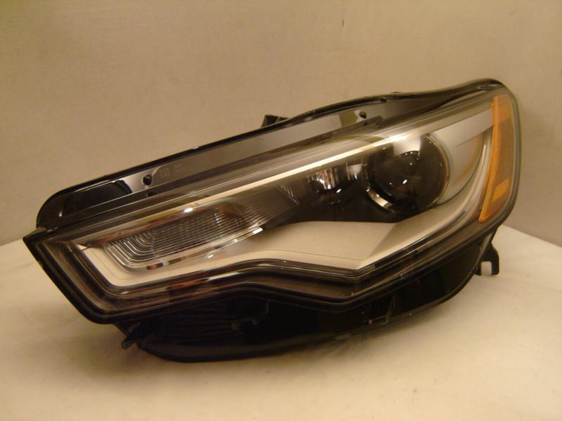 Audi a6 left xenon hid headlight 12 13 oem without curve option 