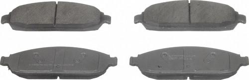 Wagner qc1181 brake pad or shoe, front-thermoquiet brake pad