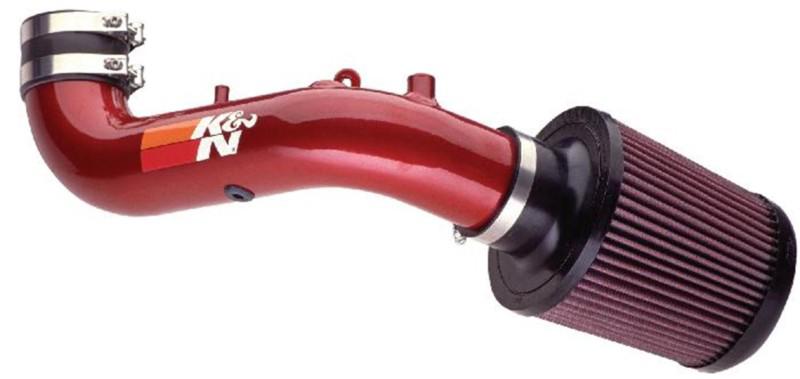 K&n filters 69-1009tr - typhoon; short ram air intake filter assembly; red