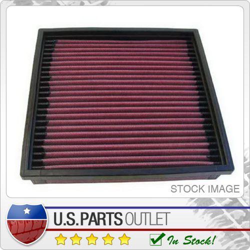 K&n 33-2003 shape: panel (flat) air filter  h-1 5/8  l-8 3/8  w-8 3/8