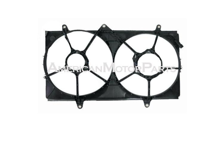 Ac condenser radiator cooling fan shroud 98-02 chevy prizm 98-02 toyota corolla