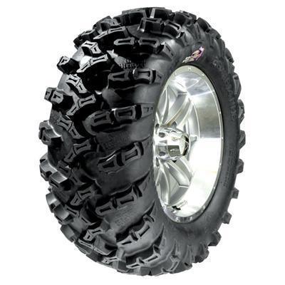 Gbc motorsports grim reaper tire 25 x 8.00-12 blackwall ae122508gr set of 4