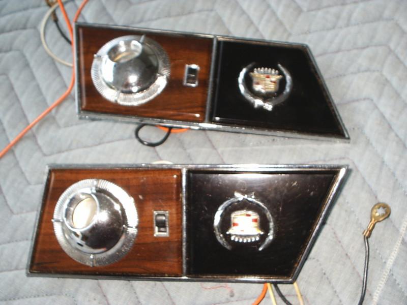 1986-1992 (2) oem cadillac interior opera lights