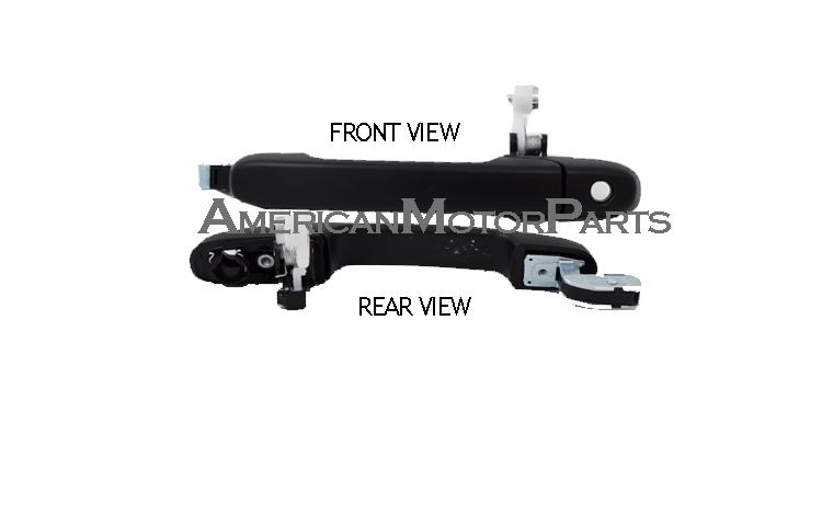 Depo outside rear smooth tailgate handle w/ key hole 02-06 honda cr-v crv