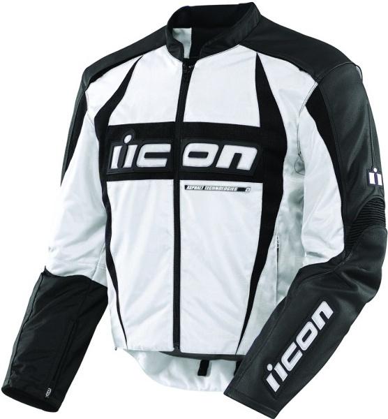 Icon arc mesh jacket 2xl white 2820-1144