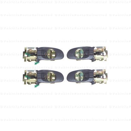 98 - 01 is 4pc  door handles  fits: kia spectra  sephia