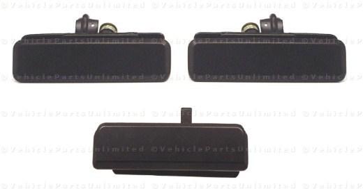 85 - 92 chevrolet astro van 3 pc outside door handles