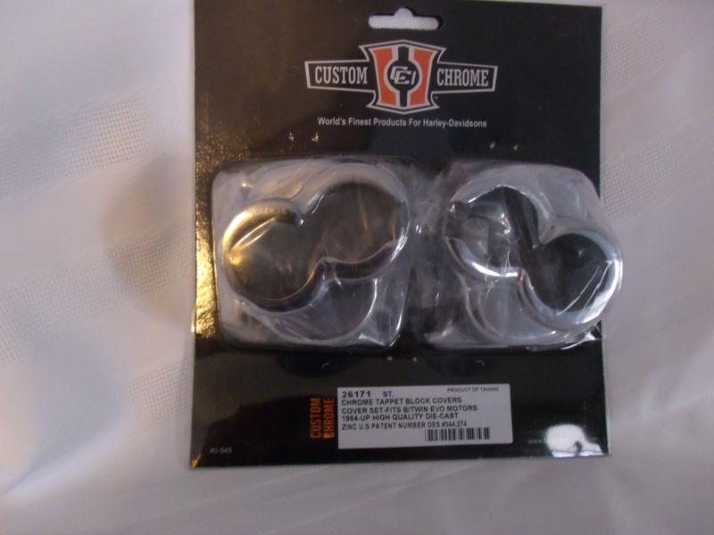 Harley davidson chrome tappet covers 84 and up