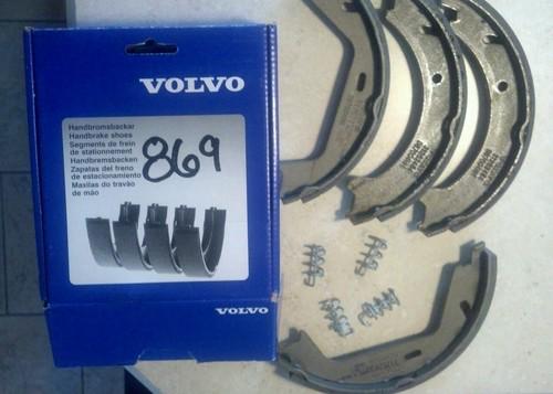 Volvo 31262869 parking brake shoe set  shoes  emergency hand friction oem spring