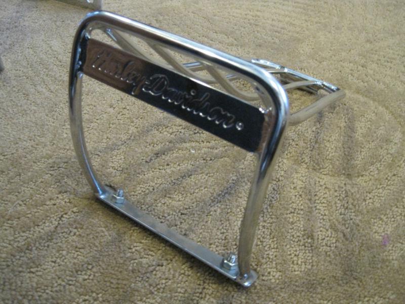 Harley davidson luggage rack night train / softail fxst