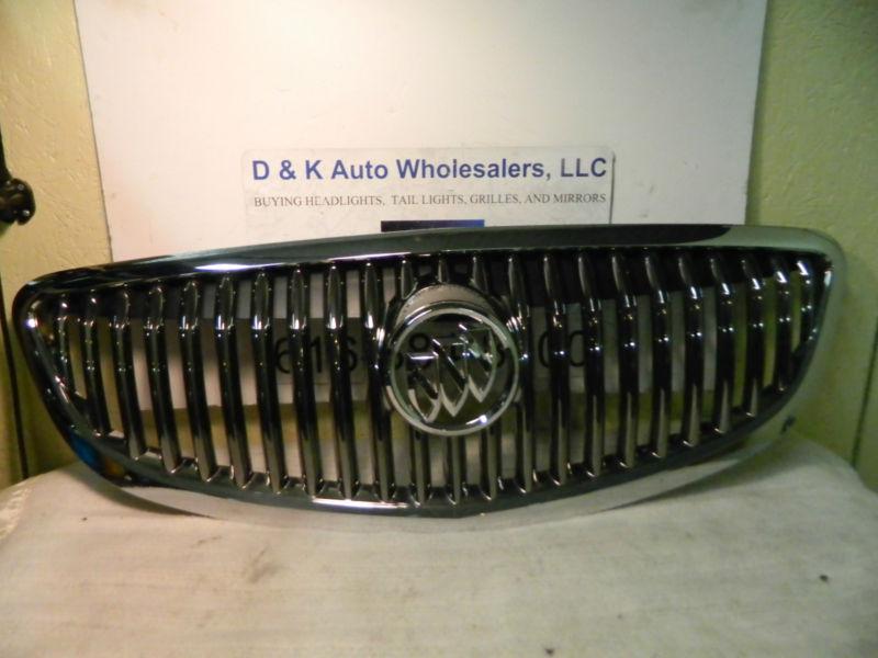 Buick enclave 2008-2012 front oem chrome grille part #20828544