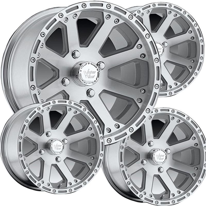 4) 14" rims wheels for 2007-2013 yamaha big bear 400 4x4 irs type 159 outback