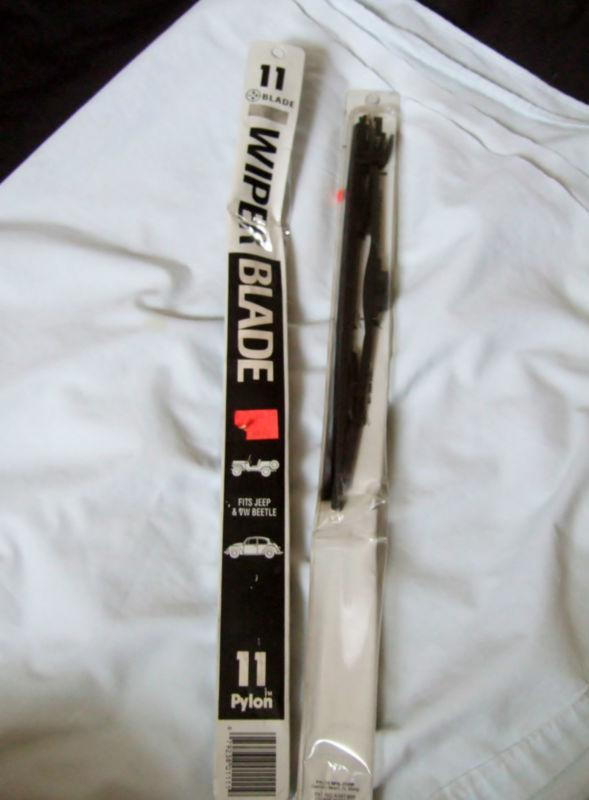 2 new pylon 11 inch vw  beetle older   or  jeep  wind  shield  wiper  blades usa